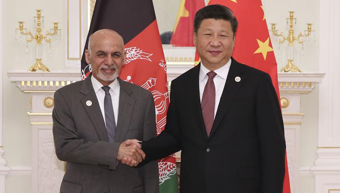 Xi Jinping trifft afghanischen Präsidenten in Taschkent