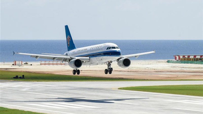 Testflüge auf Flughäfen der Nansha-Inseln durchgeführt