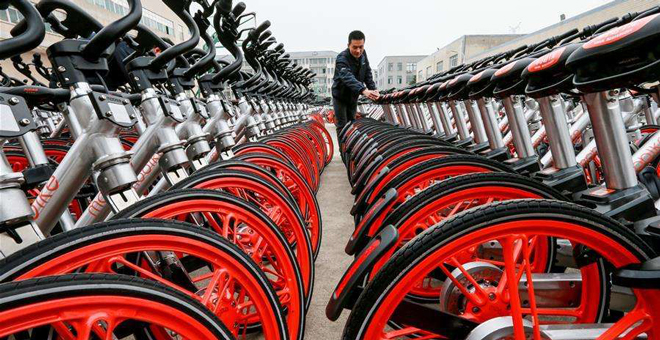 China Focus: Sharing-Apps rütteln chinesische Fahrradhersteller auf