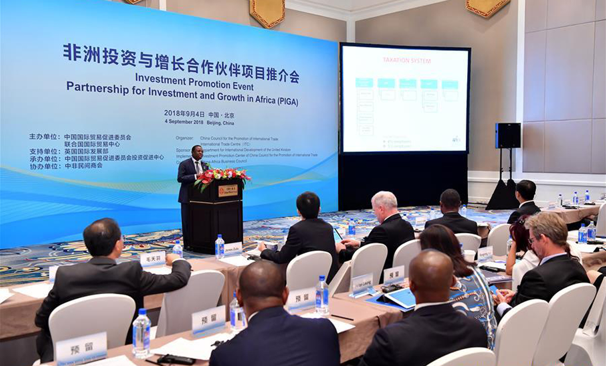 Veranstaltung zur Investitionsförderung in Afrika in Beijing organisiert