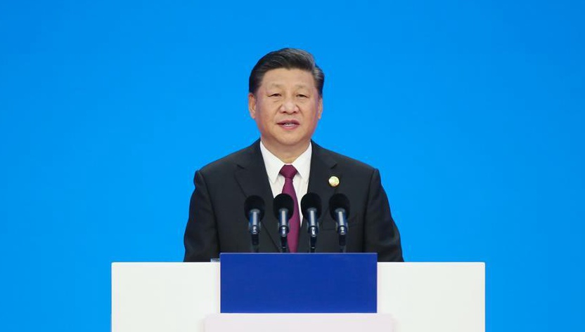 Xi besucht die China International Import Expo