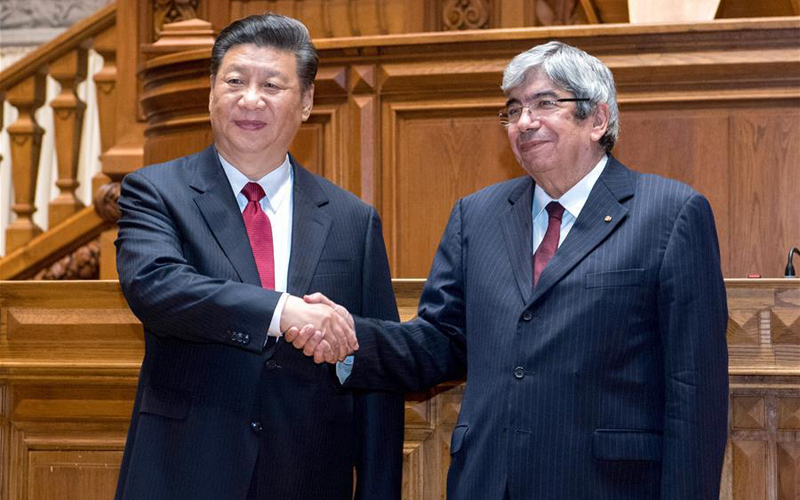 Xi Jinping trifft Präsidenten des portugiesischen Parlaments