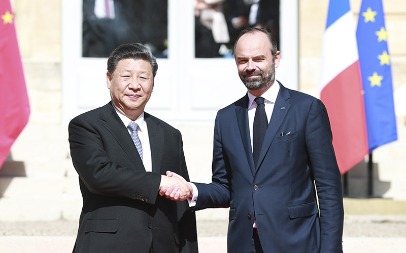 Xi trifft französischen Premierminister in Paris