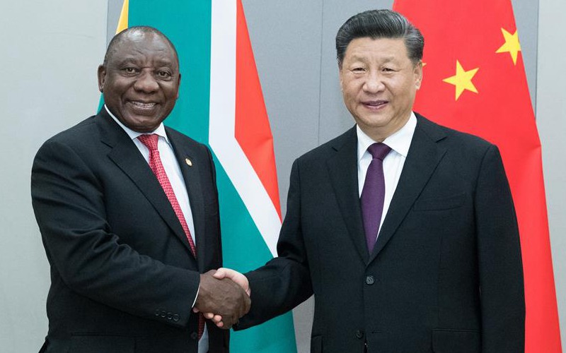 Xi trifft südafrikanischen Präsidenten in Brasilia