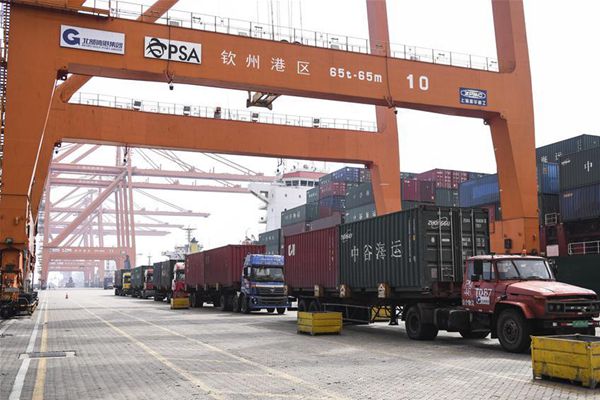 Qinzhou-Hafen in Guangxi erhöht Investitionen in zweckgebundene und intelligente Containerterminals
