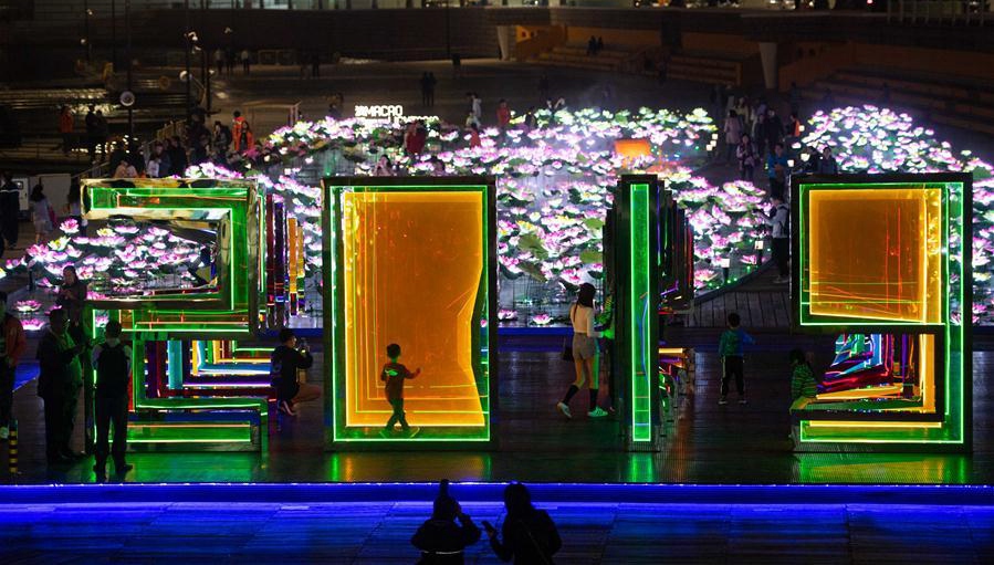 Macauer Lichtfestival 2019 präsentiert kunstvolle Beleuchtungen