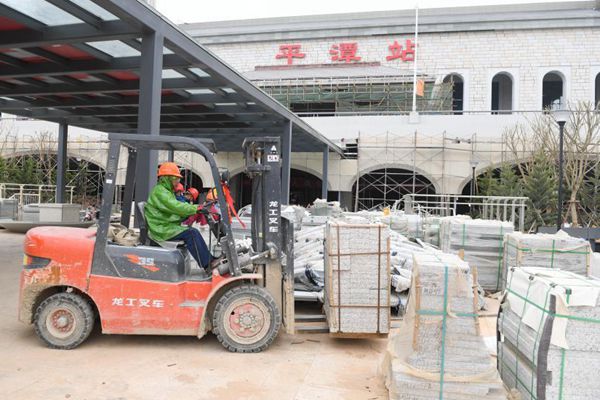 Bauarbeiten eines integrierten Verkehrsknotenpunkts entlang der Fuzhou-Pingtan-Eisenbahn wird bald abgeschlossen