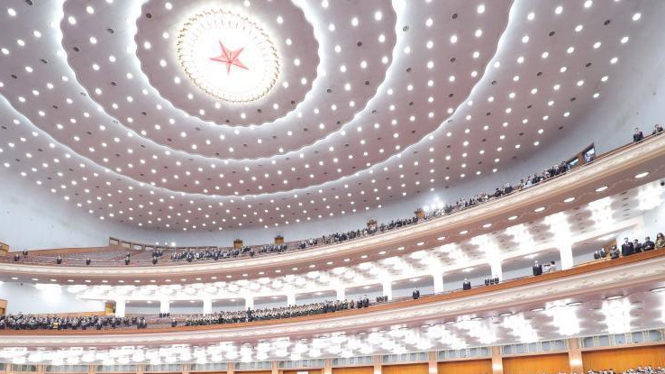 Chinas nationale Gesetzgebung hält Abschlusssitzung der Jahrestagung ab