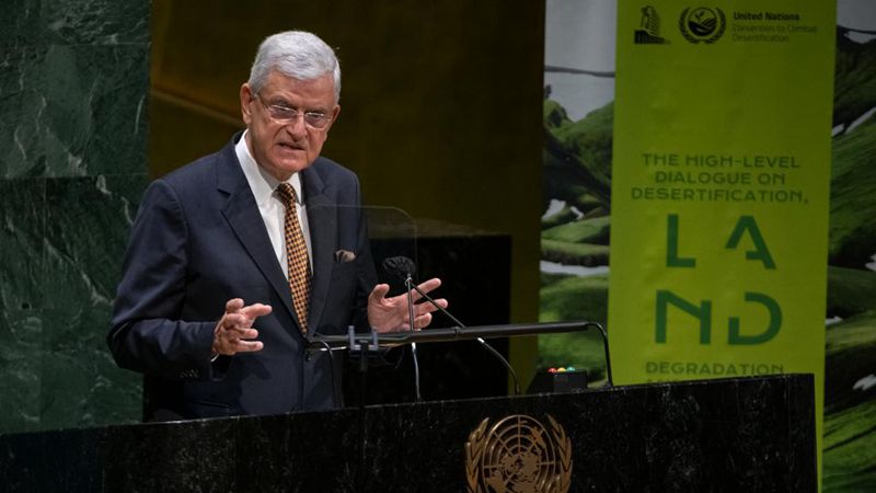 Präsident der UN-Generalversammlung fordert dringende Maßnahmen gegen nicht nachhaltige Landwirtschaft