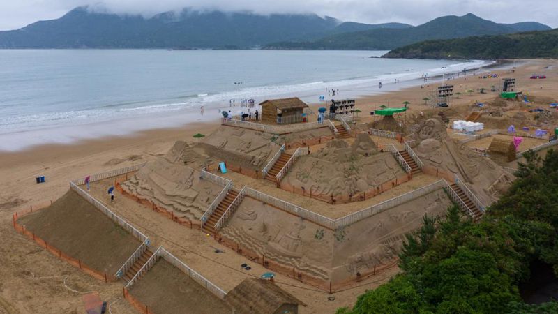 22. Internationales Sandskulpturenfestival Zhoushan wird in Ostchina stattfinden