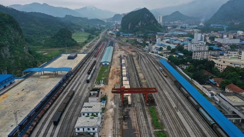 Güterzugverkehr zwischen China und Vietnam steigt im ersten Halbjahr stark an