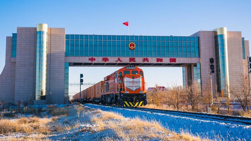 China-Europa-Güterzüge: Grenzbahnhof in China verzeichnet starke Zunahme von Zugverkehr