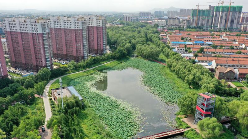 Nordchinesische Stadt Qian'an bemüht sich um „Schwammstadtbau“