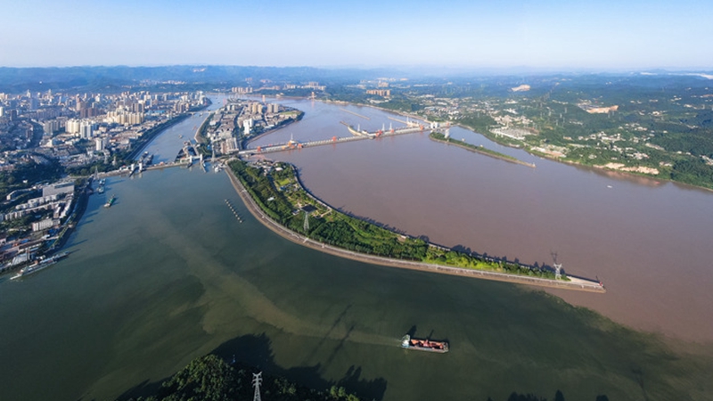 Wasserkraftwerk am Jangtse-Fluss erzeugt 600 Milliarden kWh saubere Energie