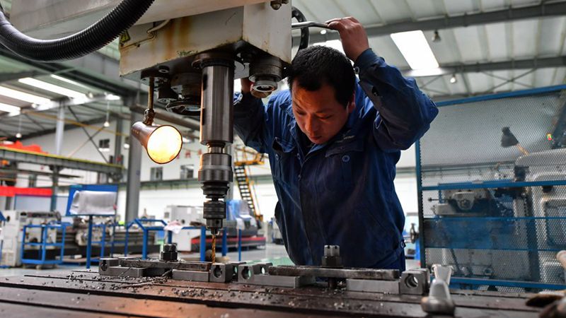 Chinas Industrieproduktion wächst dank Nachfrageerholung
