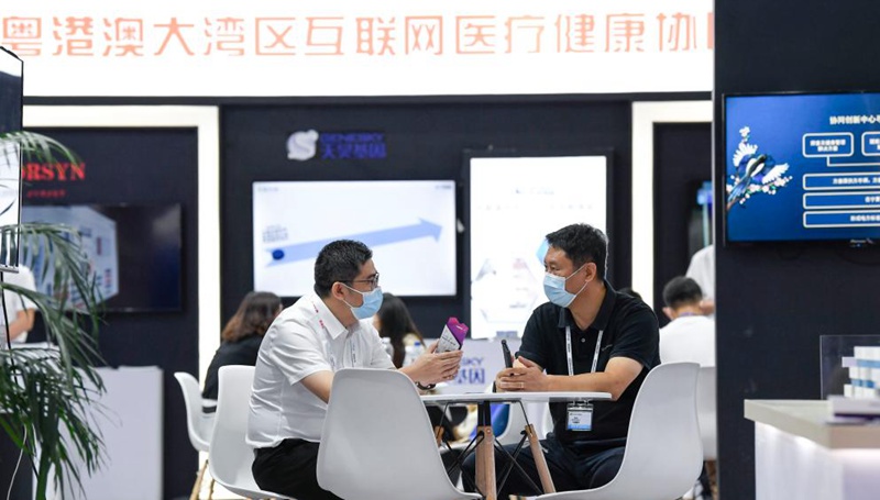 In Bildern: Ausstellungsbereich des Gesundheitswesens auf der 5. China-Arabischen Staaten-Expo in Yinchuan