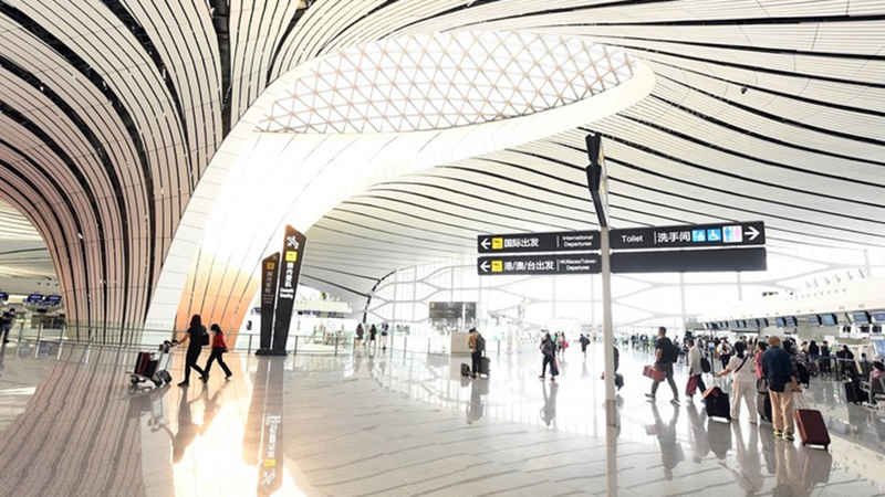 Beijings neuer Flughafen erreicht Passagieraufkommen von fast 39 Millionen