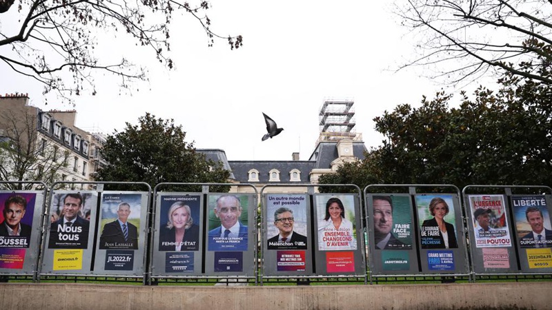 In Frankreich finden im April Präsidentschaftswahlen statt