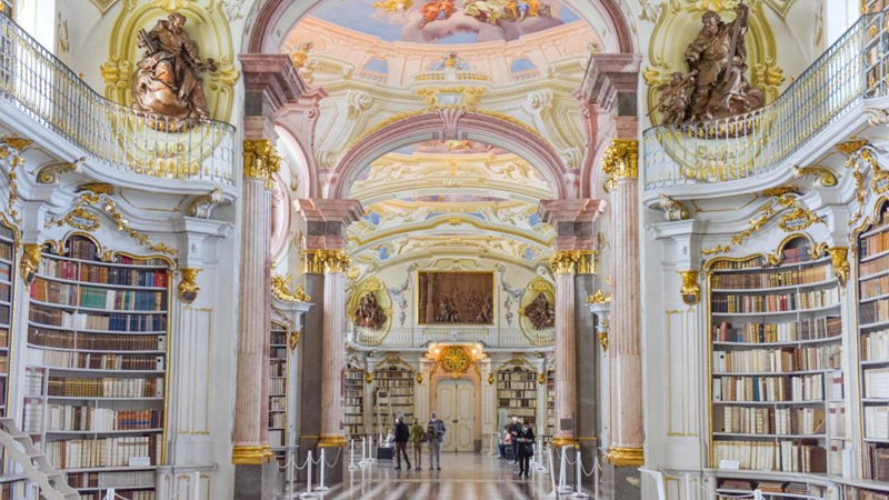 In Bildern: Stiftsbibliothek Admont in Österreich