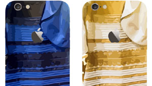 Weiß-gold oder blau-schwarz? Handyhülle folgt Trend