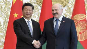 Xi Jinping trifft Aljaksandr Lukaschenka in Minsk