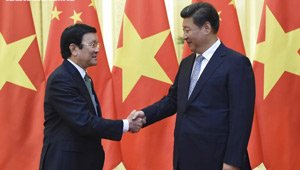 Xi Jinping trifft vietnamesischen Präsidenten in Beijing