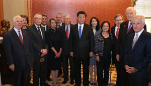 Xi Jinping trifft Führungskräfte des US-Kongresses