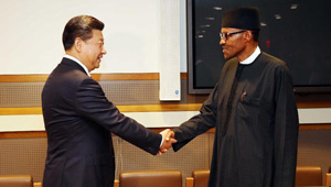 Xi Jinping trifft nigerianischen Präsidenten in New York