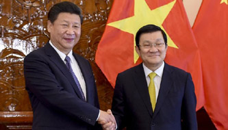 Xi Jinping führt Gespräche mit vietnamesischen Präsident