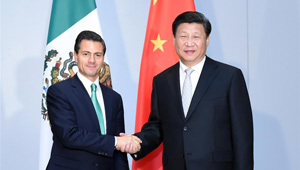 Xi Jinping trifft mexikanischen Präsidenten Nieto