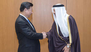 Xi Jinping trifft Generalsekretär des Golf-Kooperationsrates