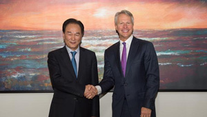 Cai Mingzhao trifft Präsidenten und CEO von AP