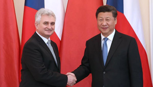 Xi Jinping trifft sich mit Präsidenten des Senats des tschechischen Parlaments