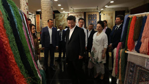 Xi Jinping besucht Buchara in Usbekistan
