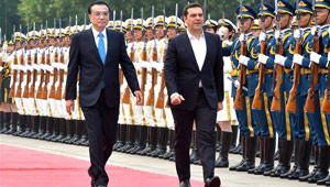 Li Keqiang führt Gespräche mit griechischem Ministerpräsidenten in Beijing