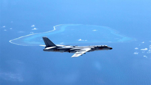 Chinas Luftwaffe führt Luftüberwachungseinsatz im Südchinesischen Meer durch
