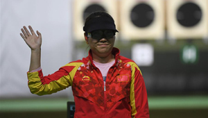 Zhang Jingjing nimmt 4. Platz im 25m-Sportpistole in Rio ein