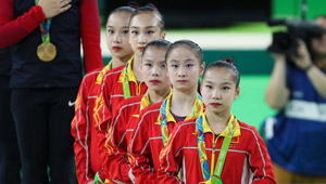 China gewann Bronzemedaille beim Teamfinale des Kunstturnens