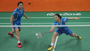 Badminton Frauen-Doppel: Luo Ying/Luo Yu gewinnen erstes Gruppenspiel in Rio