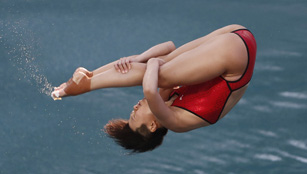 Shi Tingmao und He Zi nehmen am Wasserspring-Finale in Rio teil