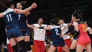 China besiegt Brasilien, zieht ins Frauen-Volleyball-Halbfinale in Rio