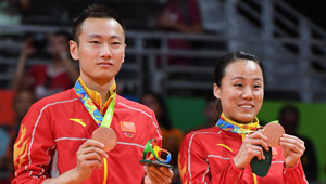 Bronzemedaille für China im gemischten Badminton-Doppel
