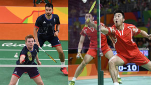 China verliert Bronze-Match im Badminton Männer-Doppel