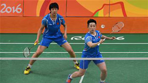 China verliert Bronze-Match im Badminton Frauen-Doppel