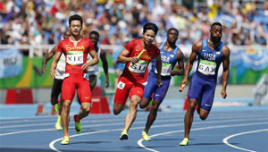 China ins Finale der 4x100m-Staffel der Männer gezogen
