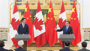 Chinesischer Ministerpräsident: Große Chancen für China-Kanada-Beziehungen