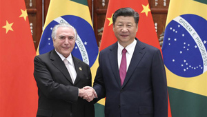 Xi Jinping trifft seinen brasilianischen Amtskollgen in Hangzhou