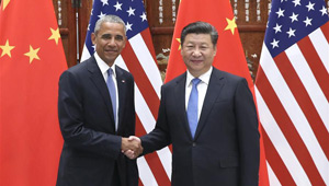 (G20-Fokus) Staatspräsident Xi Jinping trifft sich mit US-Präsident Obama