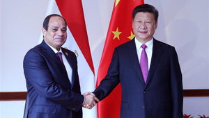 Xi Jinping trifft ägyptischen Präsidenten in Hangzhou