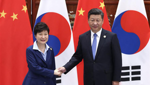 Xi Jinping trifft Präsidentin der Republik Korea in Hangzhou
